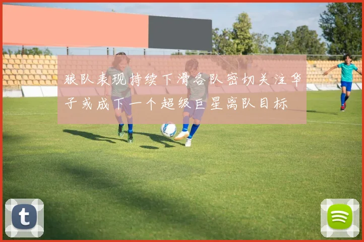 狼队表现持续下滑各队密切关注华子或成下一个超级巨星离队目标